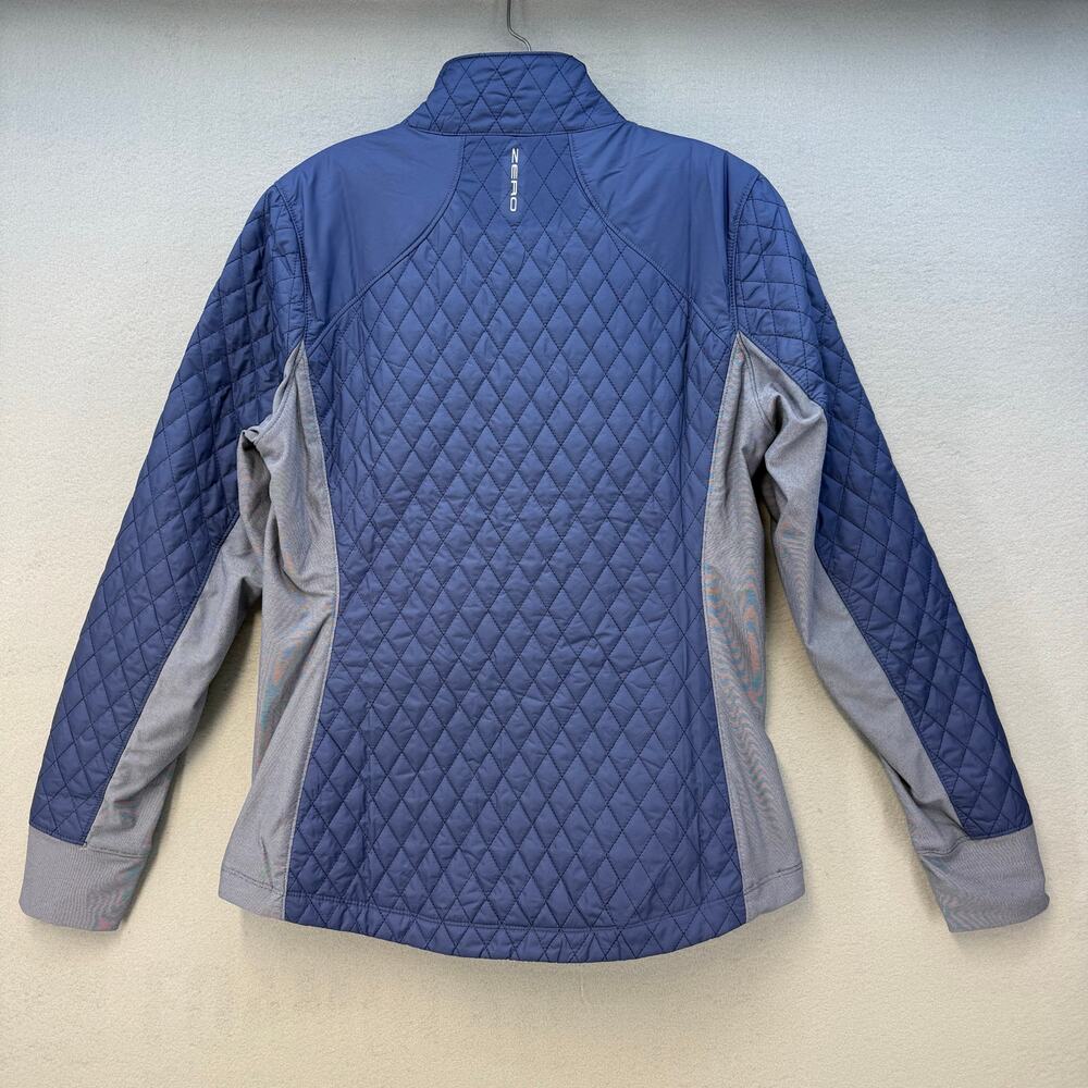 TaylorMade Diamond Stitched Jacket Women's M Blue Zero Restriction PrimaLoft - Picture 2 of 12